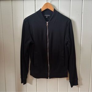 Banana Republic Factory Black Bomber Jacket XS